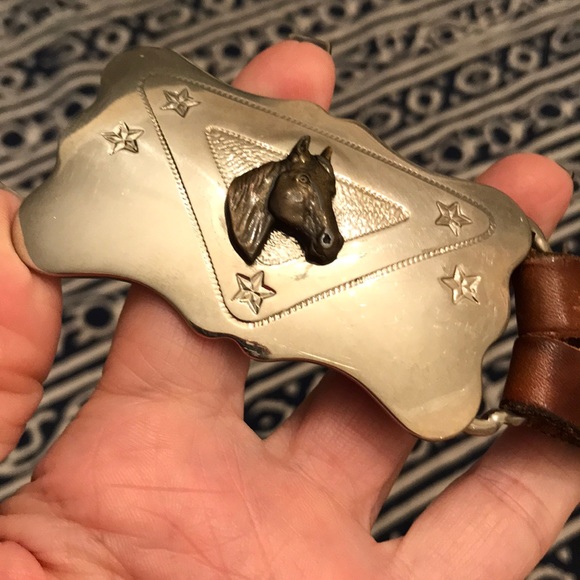 Vintage hand tooled boy belt. - Picture 6 of 6